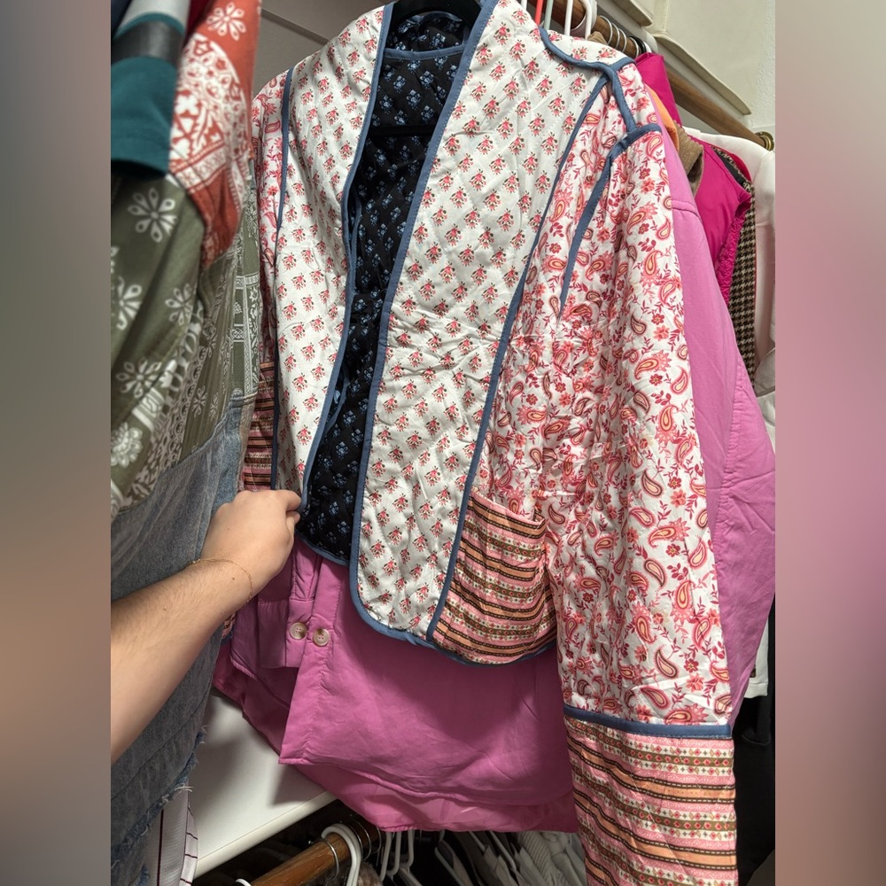 Floral Quilted Women's Jacket